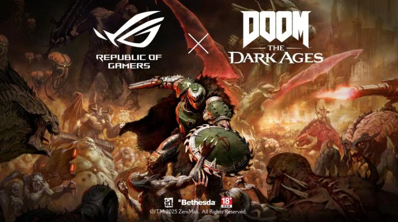 Адски крутая видеокарта: ASUS ROG выпустит лимитированную версию GeForce RTX 5080 в стиле DOOM: The Dark Age